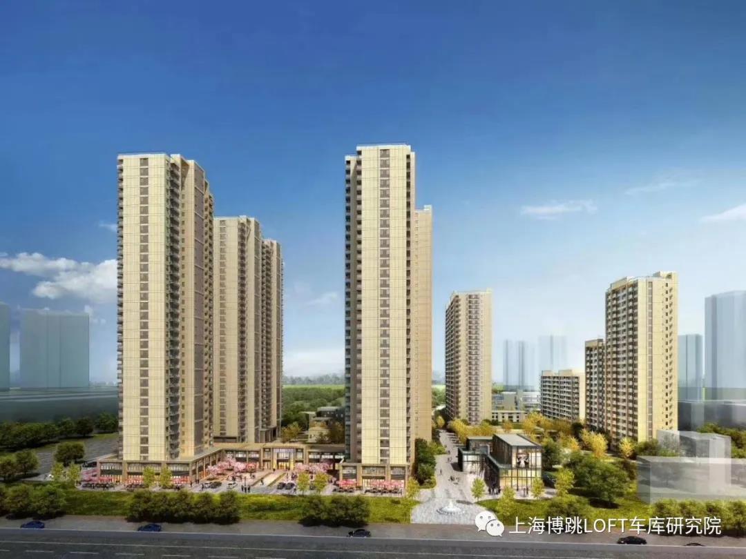 江北采用了LOFT车库武汉当代集团春风十里项目现已结构封顶！